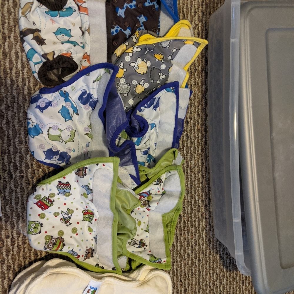 Bundle 1/2 Reusable diapers lot
